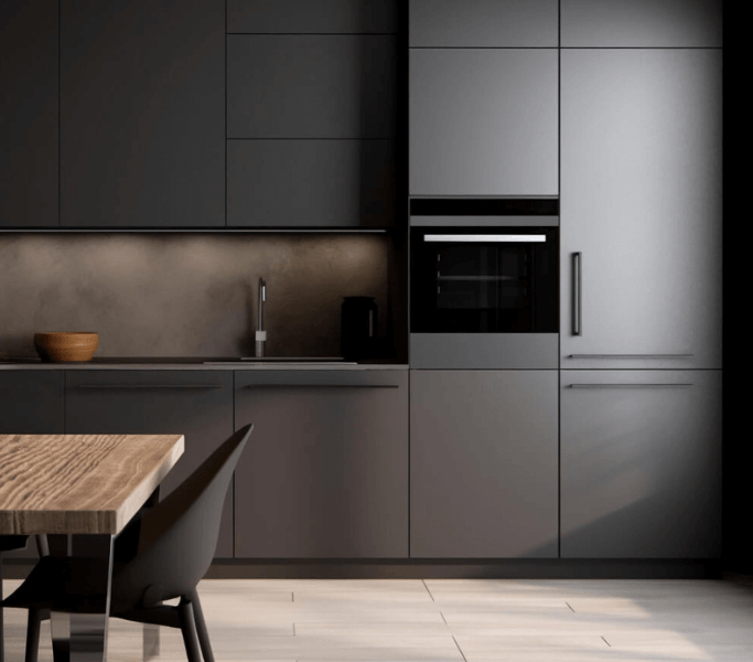 Gewrapte keuken